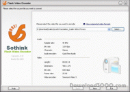 Sothink Flash Video Encoder screenshot